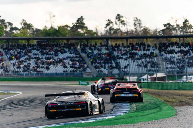 ADAC GT Masters, 11. + 12. Rennen Hockenheim 2026 44 Fullinrace Academy: Gerhard Tweraser, Petr Fulin, 56 BMW M4 GT3 Evo, Schubert Motorsport: Juliano Holzem, Sandro Holzem - picture by Gruppe C Photography Salzburg Salzburgring Germany Copyright: xGruppexCxPhotographyx