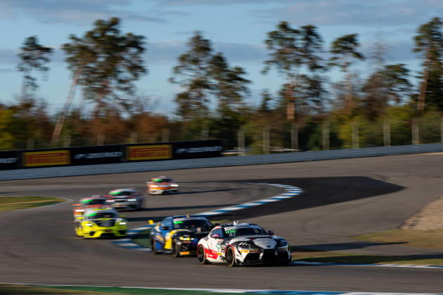 ADAC GT4 Germany, 11. + 12. Rennen Hockenheim 2026 87 Toyota GR Supra GT4 EVO2, CRT Lucas Cartelle, Hudson Schwartz - picture by Gruppe C Photography Sachsenring Germany Copyright: xGruppexCxPhotographyx