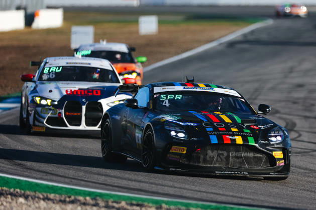 ADAC GT4 Germany, 11. + 12. Rennen Hockenheim 2026 04 Aston Martin Vantage AMR GT4 Evo, EastSide Motorsport: Jan Philipp Springob, Philipp Gogollok - picture by Gruppe C Photography Sachsenring Germany Copyright: xGruppexCxPhotographyx