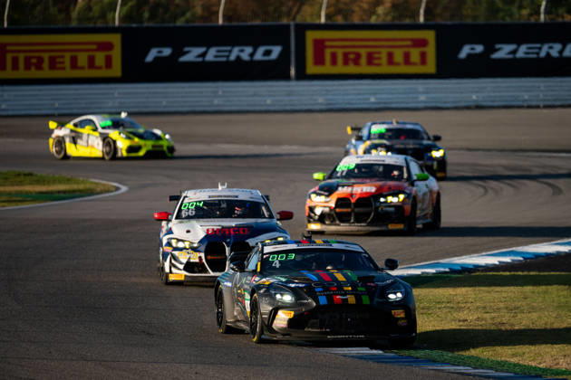 ADAC GT4 Germany, 11. + 12. Rennen Hockenheim 2026 04 Aston Martin Vantage AMR GT4 Evo, EastSide Motorsport: Jan Philipp Springob, Philipp Gogollok - picture by Gruppe C Photography Sachsenring Germany Copyright: xGruppexCxPhotographyx
