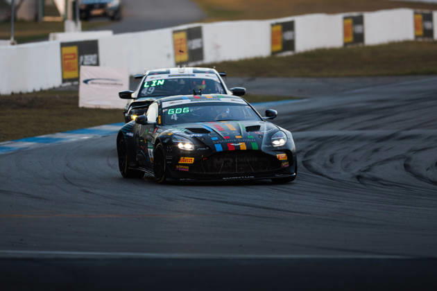 ADAC GT4 Germany, 11. + 12. Rennen Hockenheim 2026 04 Aston Martin Vantage AMR GT4 Evo, EastSide Motorsport: Jan Philipp Springob, Philipp Gogollok - picture by Gruppe C Photography Sachsenring Hockenheimring Bayern Germany Copyright: xGruppexCxPhotographyx