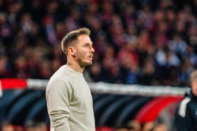 Tobias Strobl, VfL Wolfsburg, Head Coach, GER, 1. FC Nuremberg vs. VfL Wolfsburg, Soccer, 2. Bundesliga, Matchday 7, 2026–2027 Season, October 10, 2026, DFL regulations prohibit any use of photographs as image sequences and or quasi-video, GER, 1. FC Nuremberg vs. VfL Wolfsburg, soccer, 2. Bundesliga, Matchday 7, 2026–2027 season, October 10, 2026, Nuremberg Copyright: xEibner-Pressefoto MaxxVogelx EP_MVL