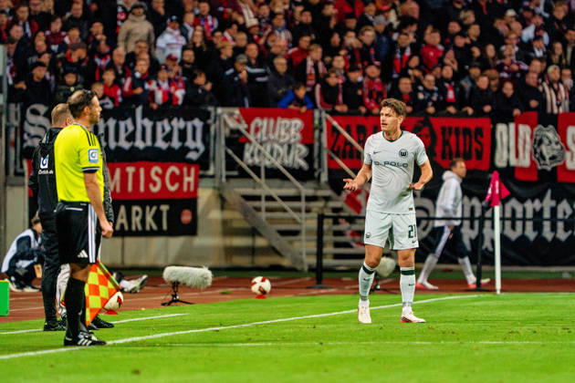, GER, 1. FC Nuremberg vs. VfL Wolfsburg, Soccer, 2. Bundesliga, Matchday 7, 2026–2027 Season, October 10, 2026, DFL regulations prohibit any use of photographs as image sequences and or quasi-video, GER, 1 FC Nuremberg vs. VfL Wolfsburg, soccer, 2. Bundesliga, Matchday 7, 2026–2027 season, October 10, 2026, Nuremberg Copyright: xEibner-Pressefoto MaxxVogelx EP_MVL