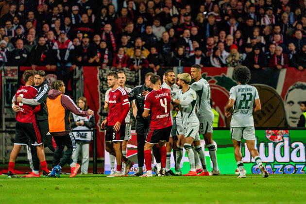 , GER, 1. FC Nuremberg vs. VfL Wolfsburg, Soccer, 2. Bundesliga, Matchday 7, 2026–2027 Season, October 10, 2026, DFL regulations prohibit any use of photographs as image sequences and or quasi-video, GER, 1 FC Nuremberg vs. VfL Wolfsburg, soccer, 2. Bundesliga, Matchday 7, 2026–2027 season, October 10, 2026, Nuremberg Copyright: xEibner-Pressefoto MaxxVogelx EP_MVL