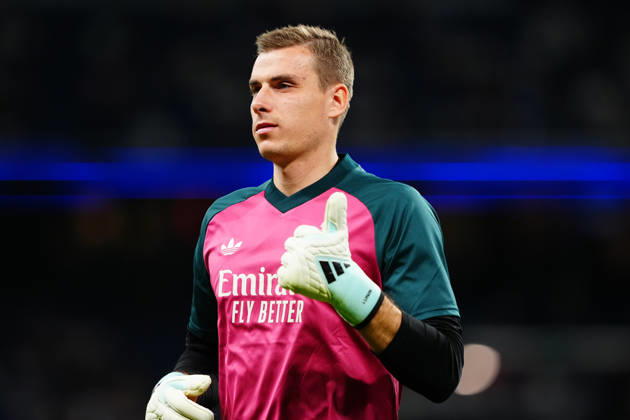 Real Madrid v Villarreal - LaLiga EA Sports 2026 27 MD8 MADRID, SPAIN - OCTOBER 10: Andriy Lunin of Real Madrid gestures before the LaLiga EA Sports match between Real Madrid CF and Villarreal CF at Santiago Bernabeu on October 10, 2026 in Madrid, Spain. Madrid Santiago Bernabeu Madrid Spain Copyright: x x2026xGokhanxTanerx xPSxImagesxGokhanxTanerx xPSxImagesx