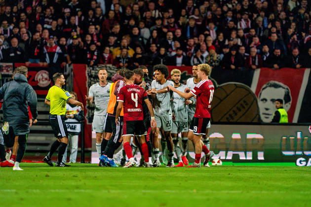 , GER, 1. FC Nuremberg vs. VfL Wolfsburg, Soccer, 2. Bundesliga, Matchday 7, 2026–2027 Season, October 10, 2026, DFL regulations prohibit any use of photographs as image sequences and or quasi-video, GER, 1 FC Nuremberg vs. VfL Wolfsburg, soccer, 2. Bundesliga, Matchday 7, 2026–2027 season, October 10, 2026, Nuremberg Copyright: xEibner-Pressefoto MaxxVogelx EP_MVL