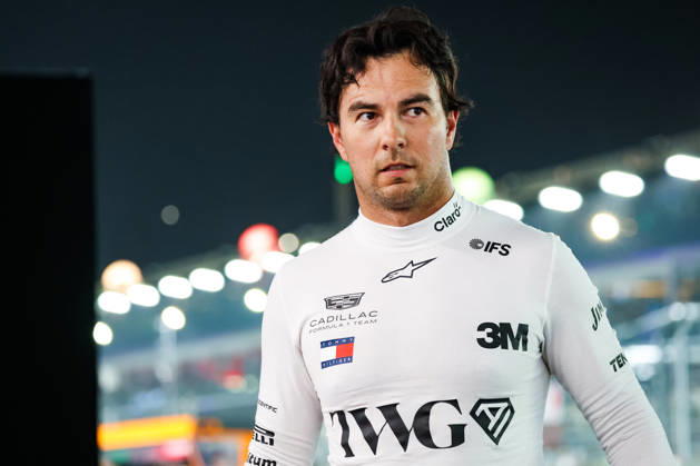 F1 - SINGAPORE GRAND PRIX 2026 PEREZ Sergio (mex), Cadillac F1 Team MAC-26, portrait during the 2026 Formula 1 Singapore Grand Prix, 17th round of the 2026 Formula One World Championship, WM, Weltmeisterschaft from October 9 to 11, 2026 on the Marina Bay Street Circuit, in Singapore, Singapore - SingaporeSingapore Copyright: xFLORENTxGOODENx