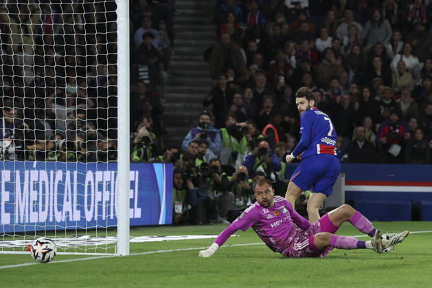 FOOTBALL : Paris Saint Germain Vs Le Mans - Ligue 1 - 10 10 2026 But de Khvicha Kvaratskhelia (Paris Saint Germain) Vs Nicolas Kocik (Le Mans) ParisFrance  Copyright: xMichaelxBaucherx