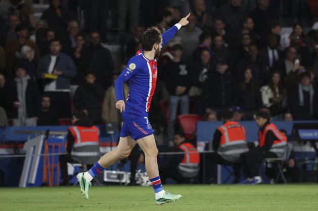 FOOTBALL : Paris Saint Germain Vs Le Mans - Ligue 1 - 10 10 2026 Joie - But de Khvicha Kvaratskhelia (Paris Saint Germain) ParisFrance  Copyright: xMichaelxBaucherx