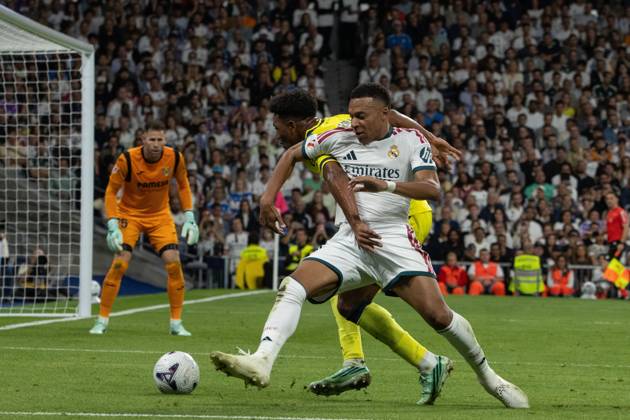 October 10, 2026, Madrid, Spain: Kylian Mbappo seen in action during the La Liga EA SPORTS 2026-2027 match between Real Madrid and Villarreal. La Liga EA SPORTS 2026-2027 - (Half-Time) Real Madrid Vs. Villarreal In Madrid, Spain - 10 Oct 2026 - ZUMAs197 20261010_aaa_s197_233 Copyright: xDavidxCanalesx