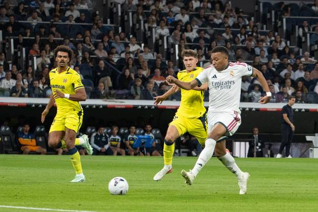 October 10, 2026, Madrid, Spain: Kylian Mbappo seen in action during the La Liga EA SPORTS 2026-2027 match between Real Madrid and Villarreal. Madrid Spain - ZUMAs197 20261010_aaa_s197_230 Copyright: xDavidxCanalesx