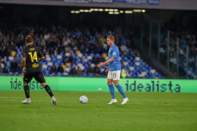 October 10, 2026, Napoli, Campania, ITALIA: Kevi De Bruyne of SSC Napoli during the 2026 27 Serie A match between SSC Napoli and FC Frosinone, played on October 10, 2026, at the Stadio Diego Armando Maradona in Naples Serie A Football Match †2026 27 Season: Napoli Vs. Frosinone - ZUMAs236 20261010_aap_s236_067 Copyright: xFabioxSassox