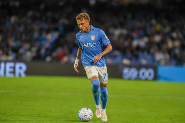 October 10, 2026, Napoli, Campania, ITALIA: Noa Lang of SSC Napoli during the 2026 27 Serie A match between SSC Napoli and FC Frosinone, played on October 10, 2026, at the Stadio Diego Armando Maradona in Naples Serie A Football Match †2026 27 Season: Napoli Vs. Frosinone - ZUMAs236 20261010_aap_s236_068 Copyright: xFabioxSassox