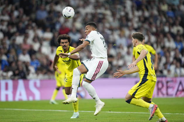 October 10, 2026, Madrid, Madrid, Spain: Kylian Mbappe of Real Madrid CF in action during the Spanish League, LaLiga EA Sports, football match between Real Madrid and Villarreal CF at Bernabeu stadium on October 10, 2026, in Madrid, Spain. Real Madrid V Villarreal CF - LaLiga EA Sports  - ZUMAa181 20261010_zaa_a181_212 Copyright: xOscarxJ.xBarrosox