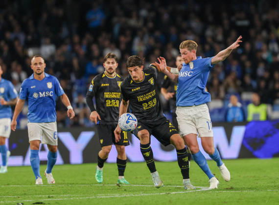 October 10, 2026, Napoli, Campania, ITALIA: Kevi De Bruyne of SSC Napoli during the 2026 27 Serie A match between SSC Napoli and FC Frosinone, played on October 10, 2026, at the Stadio Diego Armando Maradona in Naples Napoli ITALIA - ZUMAs236 20261010_aap_s236_091 Copyright: xFabioxSassox