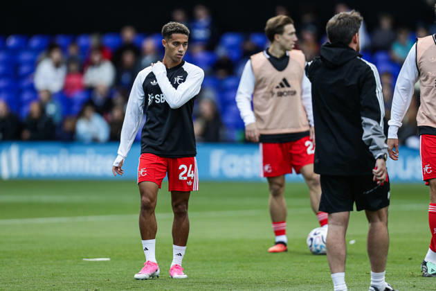 10th October 2026; Portman Road, Ipswich, Suffolk, England; Premier League Football, Ipswich Town versus Fulham; Josh King of Fulham during warm up AndyxSkinner