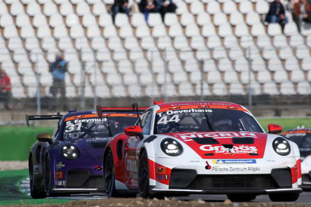Porsche Sixt Carrera Cup Germany Final at the Hockenheimring, October 9–11, 2026 Porsche Sixt Carrera Cup Germany Final at the Hockenheimring, October 9–11, 2026 Race on Saturday Pictured: Theo Oeverhaus (DEU) Copyright: xBEAUTIFULxSPORTS Bernhardtx