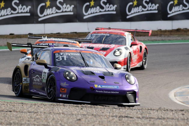 Porsche Sixt Carrera Cup Germany Final at the Hockenheimring, October 9–11, 2026 Porsche Sixt Carrera Cup Germany Final at the Hockenheimring, October 9–11, 2026 Race on Saturday Pictured: Sebastian Freymuth (DEU) Copyright: xBEAUTIFULxSPORTS Bernhardtx
