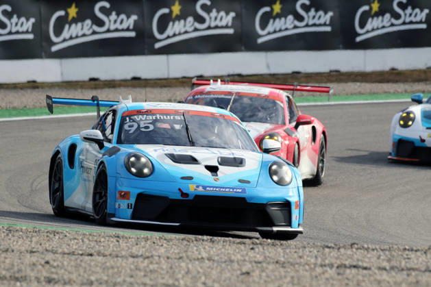 Porsche Sixt Carrera Cup Germany Final at the Hockenheimring, October 9–11, 2026 Porsche Sixt Carrera Cup Germany Final at the Hockenheimring, October 9–11, 2026 Race: Saturday. Pictured: Joseph Warhurst (GBR) Copyright: xBEAUTIFULxSPORTS Bernhardtx