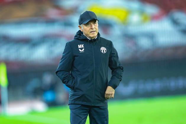 FC Zurich vs. FC Thun, Brack Super League, October 10, 2026. Marcel Koller, head coach of FC Zurich, at the final whistle of the Brack Super League soccer match between FC Zurich and FC Thun on October 10, 2026, Letzigrund Stadium, Zurich, Switzerland Zurich Letzigrund Stadium Zurich Switzerland
