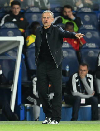 PSG v Le Mans FC - French Ligue 1 PARIS, FRANCE - OCTOBER 10: Luis Enrique, head coach of Paris Saint - Germain, in action during the French Ligue 1 (L1) soccer match between Paris Saint-Germain (PSG) and Le Mans FC at Parc des Princes stadium in Paris, France on October 10, 2026. Mustafa Yalcin Anadolu Paris France. Editorial use only. Please get in touch for any other usage. Copyright: x2026xAnadoluxMustafaxYalcinx