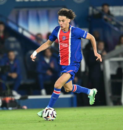 PSG v Le Mans FC - French Ligue 1 PARIS, FRANCE - OCTOBER 10: Maghnes Akliouche of Paris Saint - Germain in action during the French Ligue 1 (L1) soccer match between Paris Saint-Germain (PSG) and Le Mans FC at Parc des Princes stadium in Paris, France on October 10, 2026. Mustafa Yalcin Anadolu Paris France. Editorial use only. Please get in touch for any other usage. Copyright: x2026xAnadoluxMustafaxYalcinx