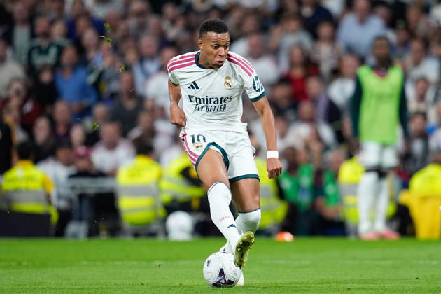 October 10, 2026, Madrid, Madrid, Spain: Kylian Mbappe of Real Madrid CF in action during the Spanish League, LaLiga EA Sports, football match between Real Madrid and Villarreal CF at Bernabeu stadium on October 10, 2026, in Madrid, Spain. Real Madrid V Villarreal CF - LaLiga EA Sports  - ZUMAa181 20261010_zaa_a181_285 Copyright: xDennisxAgyemanx