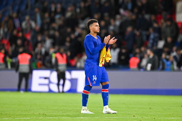 Paris Saint-Germain v Le Mans FC - Ligue 1 McDonald s 2026 2027 DÃ sirÃ DOUE of Paris Saint-Germain during Ligue 1 McDonald s match between Paris and Le Mans at Parc des Princes on October 10, 2026 in Paris, France. Paris France  Copyright: xBaptistexFernandezx 776573319