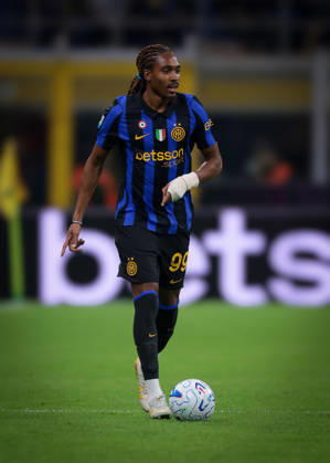 FC Internazionale v Parma Calcio 1913 - Serie A - Season 2026-2027 Milan, Italy, 10th October 2026. Djed Spence of FC Internazionale during the FC Internazionale vs Parma Calcio 1913 Serie A match at Giuseppe Meazza, Milan. Picture credit should read: Jonathan Moscrop Milan Stadio Giuseppe Meazza Italy