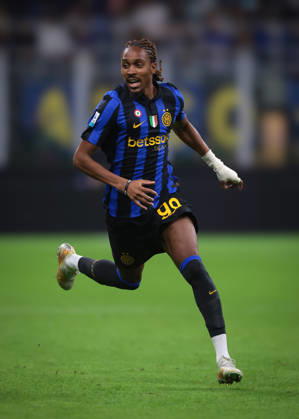 FC Internazionale v Parma Calcio 1913 - Serie A - Season 2026-2027 Milan, Italy, 10th October 2026. Djed Spence of FC Internazionale during the FC Internazionale vs Parma Calcio 1913 Serie A match at Giuseppe Meazza, Milan. Picture credit should read: Jonathan Moscrop Milan Stadio Giuseppe Meazza Italy