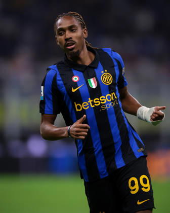 FC Internazionale v Parma Calcio 1913 - Serie A - Season 2026-2027 Milan, Italy, 10th October 2026. Djed Spence of FC Internazionale during the FC Internazionale vs Parma Calcio 1913 Serie A match at Giuseppe Meazza, Milan. Picture credit should read: Jonathan Moscrop Milan Stadio Giuseppe Meazza Italy