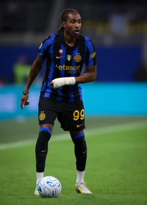 FC Internazionale v Parma Calcio 1913 - Serie A - Season 2026-2027 Milan, Italy, 10th October 2026. Djed Spence of FC Internazionale during the FC Internazionale vs Parma Calcio 1913 Serie A match at Giuseppe Meazza, Milan. Picture credit should read: Jonathan Moscrop Milan Stadio Giuseppe Meazza Italy