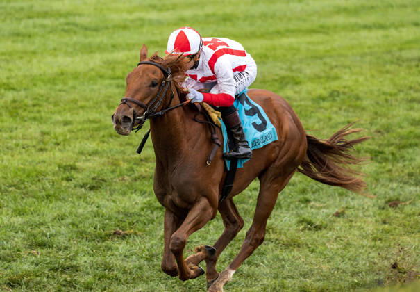 HORSE RACING 2026: QEII GI Day Keeneland OCT 10 October 10, 2026, Lexington, Ky, USA: Global Unrest (9) ridden by Flavien Prat wins a maiden on QEII GI Day on October 10, 2026. Candice Chavez Eclipse Sportswire CSM(Credit Image: Â {Serial Cal Media) Lexington Ky USA EDITORIAL USE ONLY Copyright: xx ZUMA-20261010_faf_cs17_053.jpg {Serialx csmphotothree532782