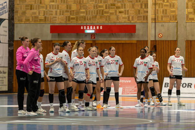 Handball I Women I 2026–2027 Season I 2nd Bundesliga I Matchday 5 I SV Todesfelde vs. HSV Solingen Gräfrath 76 I October 10, 2026 HSV Solingen Gräfrath 76 vs. Bad Schwartau at the Ludwig Jahn Hall, Schleswig-Holstein, Germany Copyright: xLobeca FabianxLamprechtx