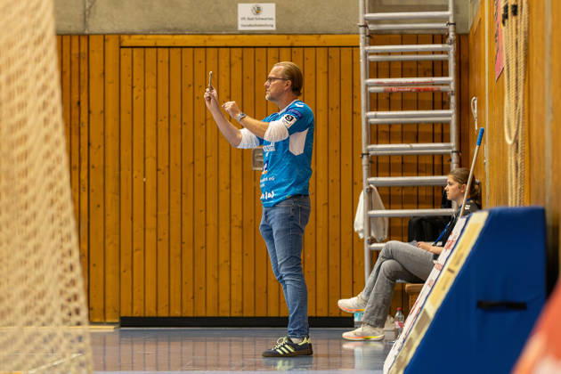 Handball Women 2026–2027 Season 2nd Bundesliga Matchday 5 SV Todesfelde vs. HSV Solingen Gräfrath 76 October 10, 2026 Dirk Grabowski, Team Manager, SV Todesfelde, Bad Schwartau, Ludwig Jahn Hall, Schleswig-Holstein, Germany Copyright: xLobeca FabianxLamprechtx