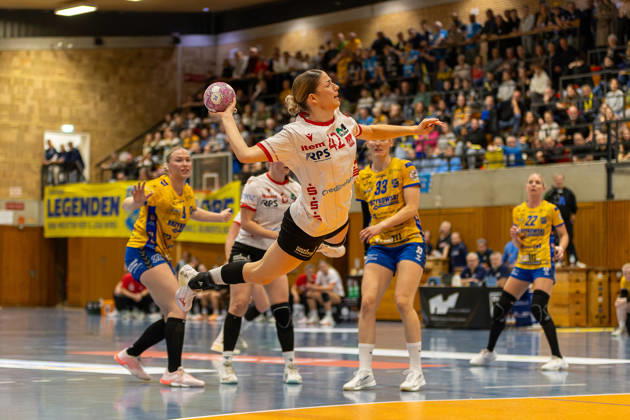 Handball I Women I 2026–2027 Season I 2nd Bundesliga I Matchday 5 I SV Todesfelde vs. HSV Solingen Gräfrath 76 I October 10, 2026 Deborah Spatz 42, HSV Solingen Gräfrath 76, Bad Schwartau, Ludwig Jahn Hall, Schleswig-Holstein, Germany Copyright: xLobeca FabianxLamprechtx