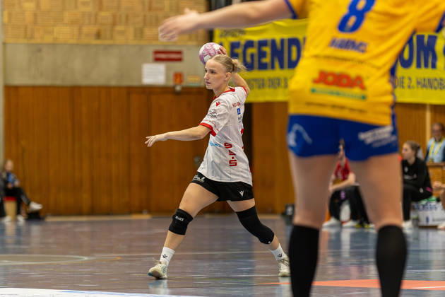 Handball I Women I 2026–2027 Season I 2nd Bundesliga I Matchday 5 I SV Todesfelde vs. HSV Solingen Gräfrath 76 I October 10, 2026 Maira Völker 22, HSV Solingen Gräfrath 76, Bad Schwartau, Ludwig Jahn Hall, Schleswig-Holstein, Germany Copyright: xLobeca FabianxLamprechtx