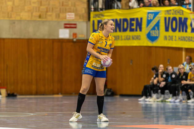 Handball I Women I 2026–2027 Season I 2nd Bundesliga I Matchday 5 I SV Todesfelde vs. HSV Solingen Gräfrath 76–10, October 10, 2026 Marie Sophie Grabowski 7, SV Todesfelde, Bad Schwartau, Ludwig Jahn Hall, Schleswig-Holstein, Germany Copyright: xLobeca FabianxLamprechtx