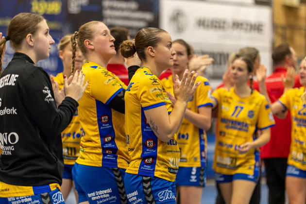 Handball I Women I 2026–2027 Season I 2nd Bundesliga I Matchday 5 I SV Todesfelde vs. HSV Solingen Gräfrath 76–10 on October 10, 2026; Svea Schüller 16, SV Todesfelde, Bad Schwartau, Ludwig Jahn Hall, Schleswig-Holstein, Germany Copyright: xLobeca FabianxLamprechtx
