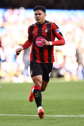 Chelsea gegen Bournemouth, 10. Oktober 2026, London, Premier League, Fußball, Chelsea gegen Bournemouth, Evanilson von Bournemouth, Foto: Jacques Feeney, Abseits, London, Großbritannien Copyright: xJacquesxFeeneyx xOffsidexOffside
