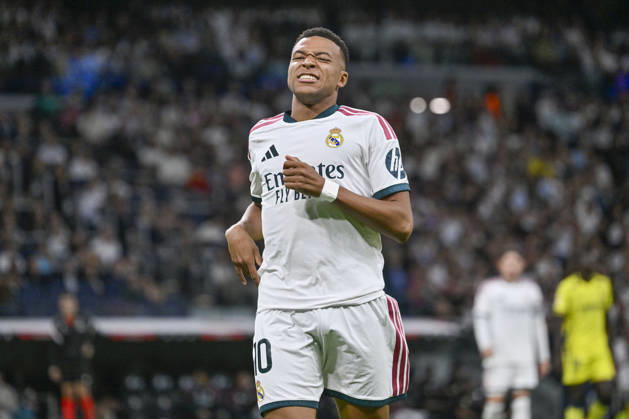 October 10, 2026, Madrid, Madrid, Spain: 10 KYLIAN MBAPPE of Real Madrid CF laments during the match on Matchday 8 of the 2026-27 National League First Division Championship between REAL MADRID C.F. and VILLARREAL CF, played at the Bernabeu Stadium on October 10, 2026, in Madrid, Spain. REAL MADRID C.F. Vs. VILLARREAL CF - 2026 27 National League First Division Championship 10.10.26 - ZUMAc312 20261010_zsp_c312_090 Copyright: xOscarxManuelxSanchezx