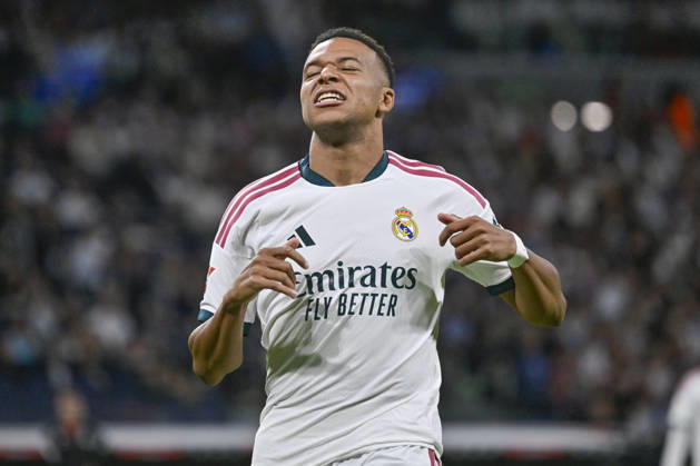 October 10, 2026, Madrid, Madrid, Spain: 10 KYLIAN MBAPPE of Real Madrid CF laments during the match on Matchday 8 of the 2026-27 National League First Division Championship between REAL MADRID C.F. and VILLARREAL CF, played at the Bernabeu Stadium on October 10, 2026, in Madrid, Spain. REAL MADRID C.F. Vs. VILLARREAL CF - 2026 27 National League First Division Championship 10.10.26 - ZUMAc312 20261010_zsp_c312_098 Copyright: xOscarxManuelxSanchezx