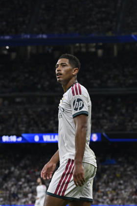October 10, 2026, Madrid, Madrid, Spain: 5 JUDE BELLINGHAM of Real Madrid CF in action during the match on Matchday 8 of the 2026-27 National League First Division Championship between REAL MADRID C.F. and VILLARREAL CF, played at the Bernabeu Stadium on October 10, 2026, in Madrid, Spain. REAL MADRID C.F. Vs. VILLARREAL CF - 2026 27 National League First Division Championship 10.10.26 - ZUMAc312 20261010_zsp_c312_268 Copyright: xOscarxManuelxSanchezx