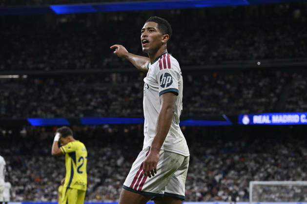October 10, 2026, Madrid, Madrid, Spain: 5 JUDE BELLINGHAM of Real Madrid CF heads toward the stands during the match on Matchday 8 of the 2026-27 National League First Division Championship between REAL MADRID C.F. and VILLARREAL CF, played at the Bernabeu Stadium on October 10, 2026, in Madrid, Spain. REAL MADRID C.F. Vs. VILLARREAL CF - 2026 27 National League First Division Championship 10.10.26 - ZUMAc312 20261010_zsp_c312_272 Copyright: xOscarxManuelxSanchezx