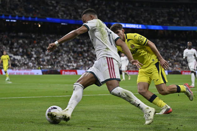 October 10, 2026, Madrid, Madrid, Spain: 10 KYLIAN MBAPPE of Real Madrid CF in action during the match on Matchday 8 of the 2026-27 National League First Division Championship between REAL MADRID C.F. and VILLARREAL CF, played at the Bernabeu Stadium on October 10, 2026, in Madrid, Spain. REAL MADRID C.F. Vs. VILLARREAL CF - 2026 27 National League First Division Championship 10.10.26  - ZUMAc312 20261010_zsp_c312_281 Copyright: xOscarxManuelxSanchezx