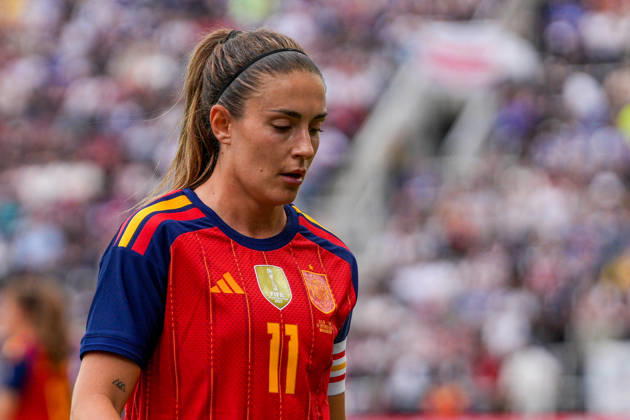 USA v Spain - Women s International Friendly, Länderspiel, Nationalmannschaft WASHINGTON D.C., UNITED STATES - OCTOBER 10: Alexia Putellas (11) of Spain looks on during Women s International Friendly football match between USA and Spain at Audi Field Stadium in Washington D.C., United States on October 10, 2026. Hasan Akbas Anadolu District of Columbia United States. Editorial use only. Please get in touch for any other usage. Copyright: x2026xAnadoluxHasanxAkbasx