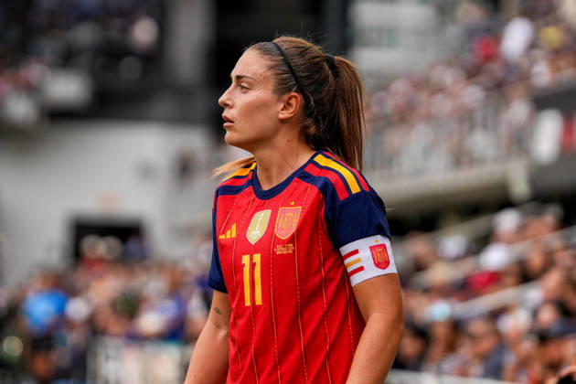USA v Spain - Women s International Friendly, Länderspiel, Nationalmannschaft WASHINGTON D.C., UNITED STATES - OCTOBER 10: Alexia Putellas (11) of Spain looks on during Women s International Friendly football match between USA and Spain at Audi Field Stadium in Washington D.C., United States on October 10, 2026. Hasan Akbas Anadolu District of Columbia United States. Editorial use only. Please get in touch for any other usage. Copyright: x2026xAnadoluxHasanxAkbasx