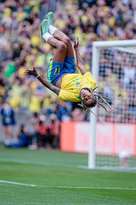 RECORD DATE NOT STATED match between Brazil and Argentina friendly 2026 Porto Alegre (RS), 10 10 2026 - Friendly match Women s national team, Nationalteam Brazil vs Argentina - Geise scores and celebrates her goal in the match between Brazil and Argentina, valid for the 2026 friendly match held at the Beira Rio stadium, in the city of Porto Alegre, on the afternoon of this Saturday, October 10, 2026. Credit: Wellington Rosa PHD Press TheNews2.(Foto: Phd Press Thenews2 imago images) SPO Copyright: xPHDxPRESSx