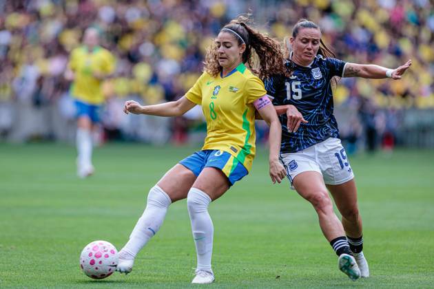 RECORD DATE NOT STATED match between Brazil and Argentina friendly 2026 Porto Alegre (RS), 10 10 2026 - Friendly match Women s national team, Nationalteam Brazil vs Argentina - Angelina and Bonsegundo play in the match between Brazil and Argentina, valid for the 2026 friendly held at the Beira Rio stadium, in the city of Porto Alegre, on the afternoon of this Saturday, October 10, 2026. Credit: Wellington Rosa PHD Press TheNews2.(Foto: Phd Press Thenews2 imago images) SPO Copyright: xPHDxPRESSx