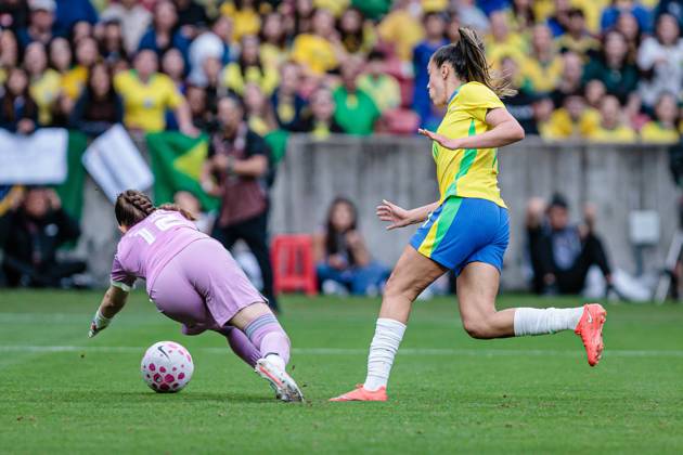 RECORD DATE NOT STATED match between Brazil and Argentina friendly 2026 Porto Alegre (RS), 10 10 2026 - Friendly match Women s national team, Nationalteam Brazil vs Argentina - Action in the match between Brazil and Argentina, valid for the 2026 friendly match held at the Beira Rio stadium, in the city of Porto Alegre, on the afternoon of this Saturday, October 10, 2026. Credit: Wellington Rosa PHD Press TheNews2.(Foto: Phd Press Thenews2 imago images) SPO Copyright: xPHDxPRESSx